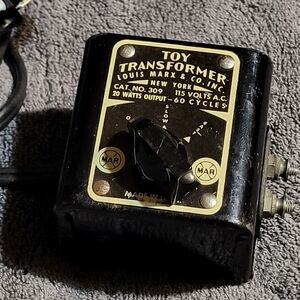 Louis Marx & Co Toy Transformer For Model Train Village Vintage Vtg